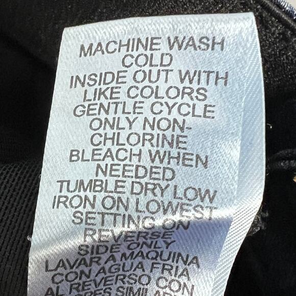 Democracy Women's 10 Ab Technology Jeans Stretch Slimming Ankle Casual Dark Wash - Picture 6 of 10